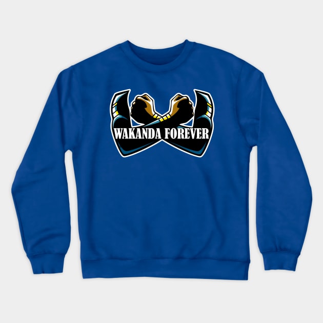 Wakanda Forever - The Angel Crewneck Sweatshirt by Wakanda Forever